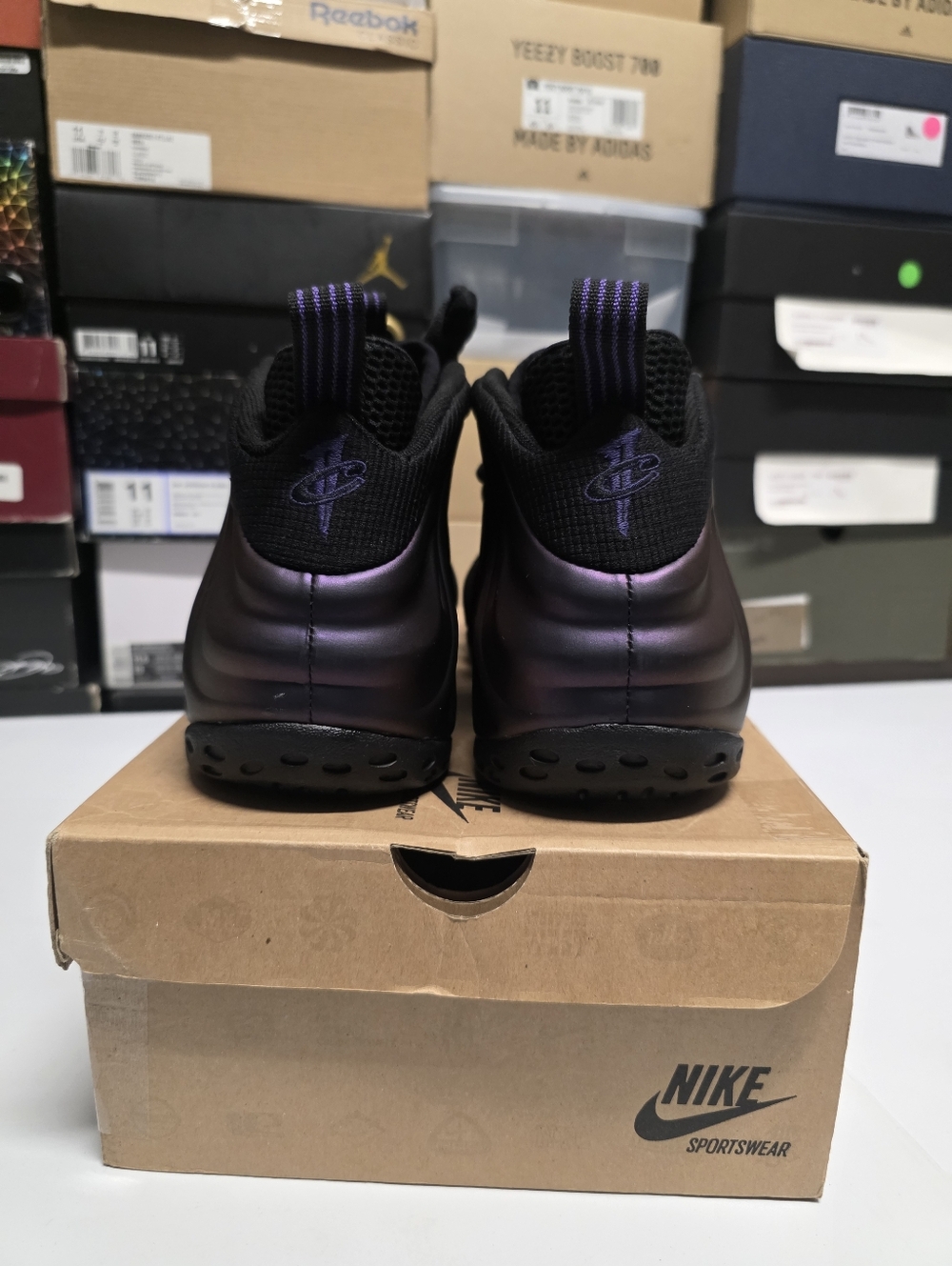 Nike Air Foamposite One Eggplant Black Purple 314996-051 Men's 2009 - Sz 11 - Picture 5 of 10